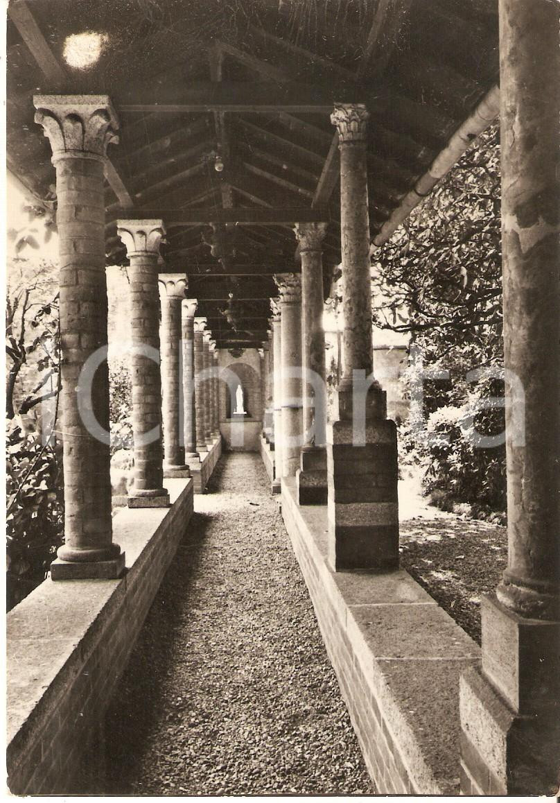 Cartolina originale da collezione 1967 GRANDATE CO Monastero Benedettine Adoratrici  Foresteria Cartolina FG VG 1