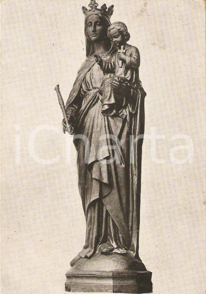 Cartolina originale da collezione 1950 ca SACRARIO MILITARE DEL MONTE GRAPPA Madonnina Cartolina FG VG 1