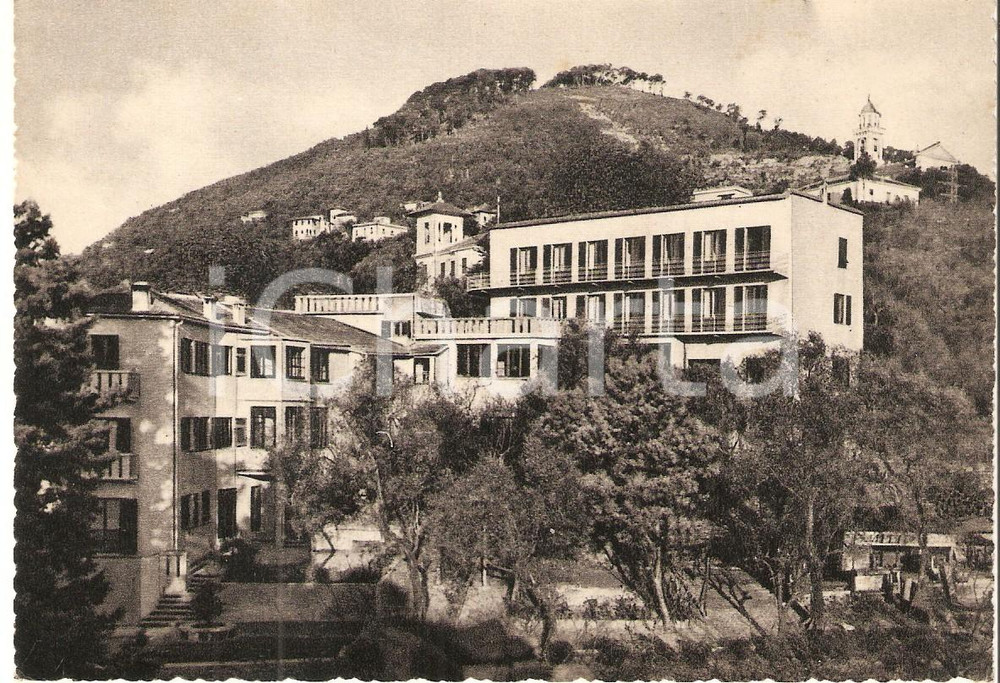 Cartolina originale da collezione 1950 ca CHIAVARI GE Pensione CASTAGNOLA Panorama Cartolina FG NV 1