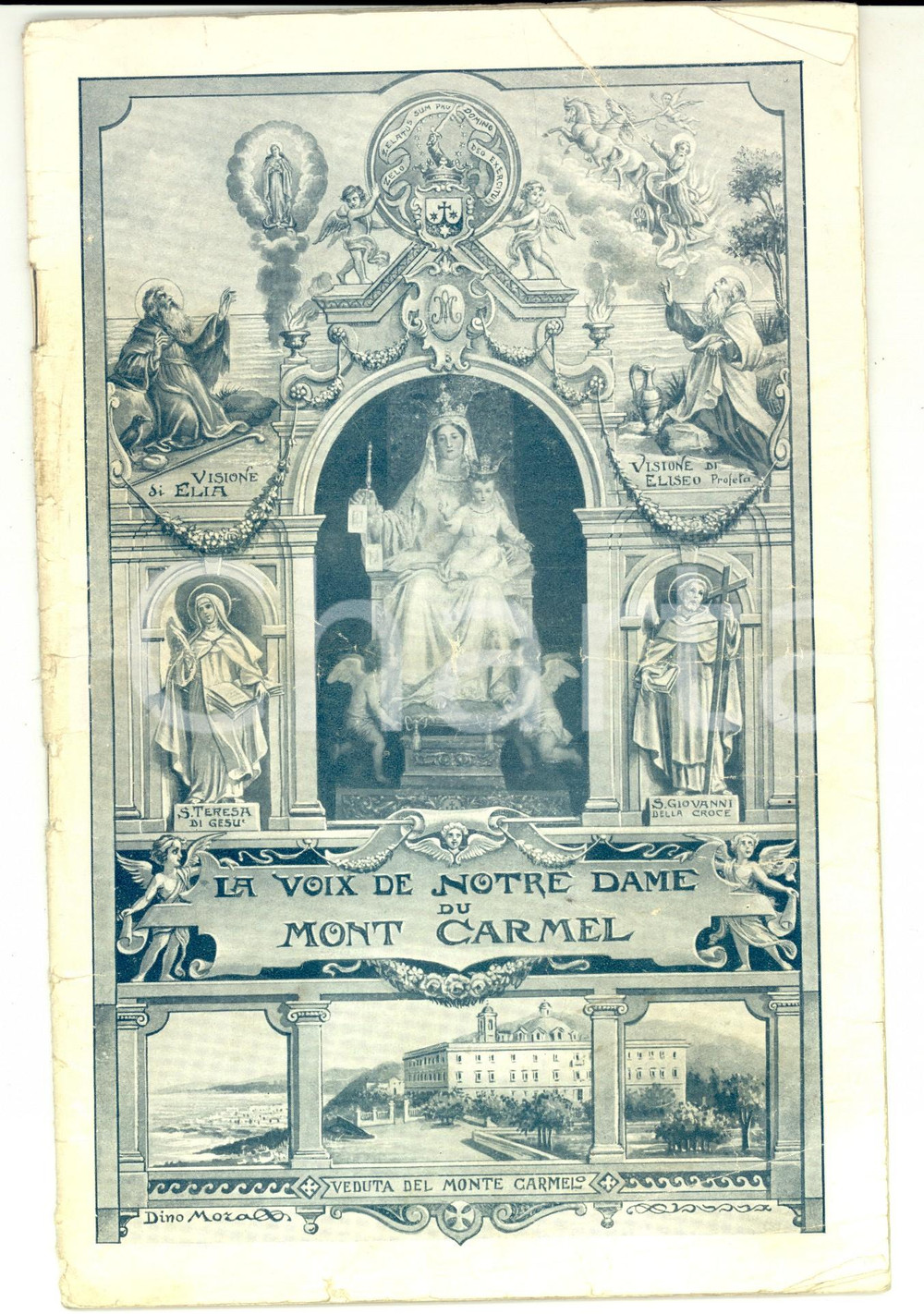 Giornale, rivista storica 1935 LA VOIX DE NOTREDAME DU MONT CARMEL Revue tome IV nÂ° 2 ILLUSTREE 1