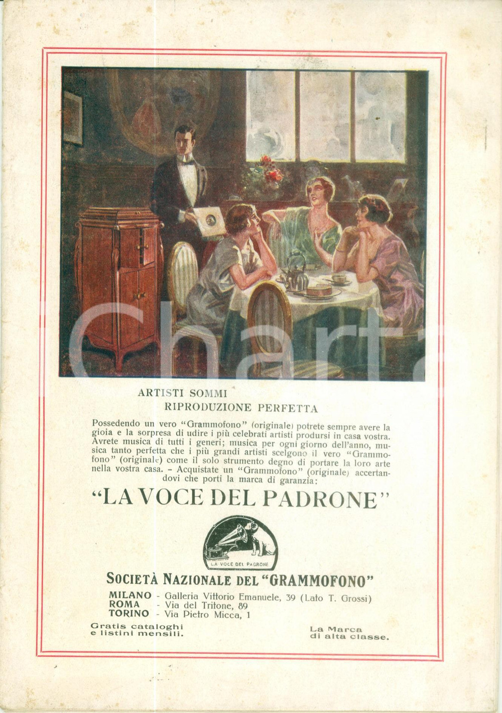 1925 MILANO TEATRO ALLA SCALA Programma ufficiale delle opere *ILLUSTRATO DIMENSIONI: cm 17 x 24 CONDIZIONI: POOR    originale e autentica 1