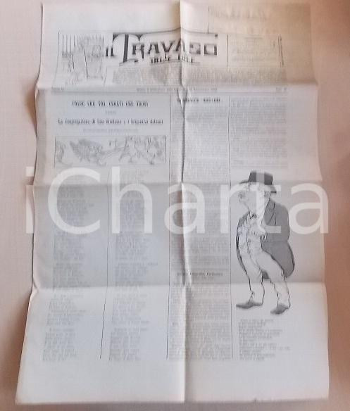 Giornale, rivista storica 1901 IL TRAVASO DELLE IDEE Paesi che vai Croati che trovi SAN GIROLAMO Giornale 1