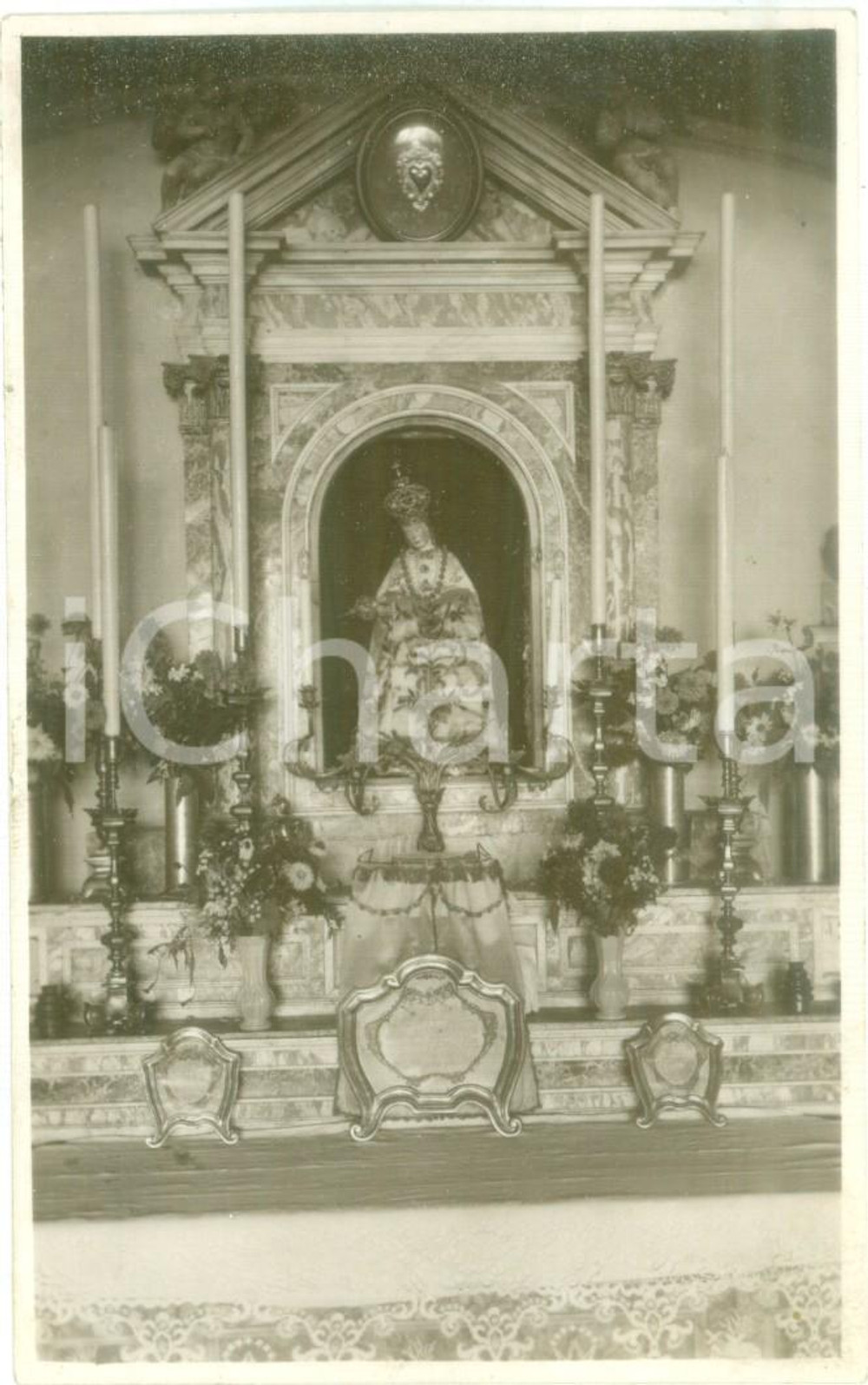 Cartolina originale da collezione 1940 ca CORBETTA MI Santuario Beata Vergine dei Miracoli Cartolina FP NV 1