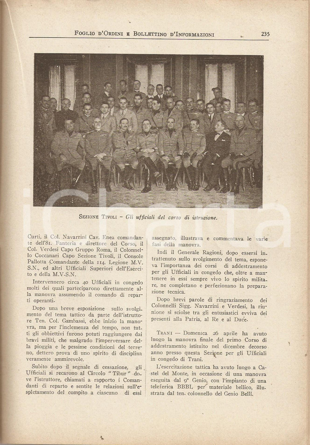 Documento originale, autentico 1931 ROMA U.N.U.C.I. Foglio d ordini I corsi di istruzione dei Gruppi Rivista 1