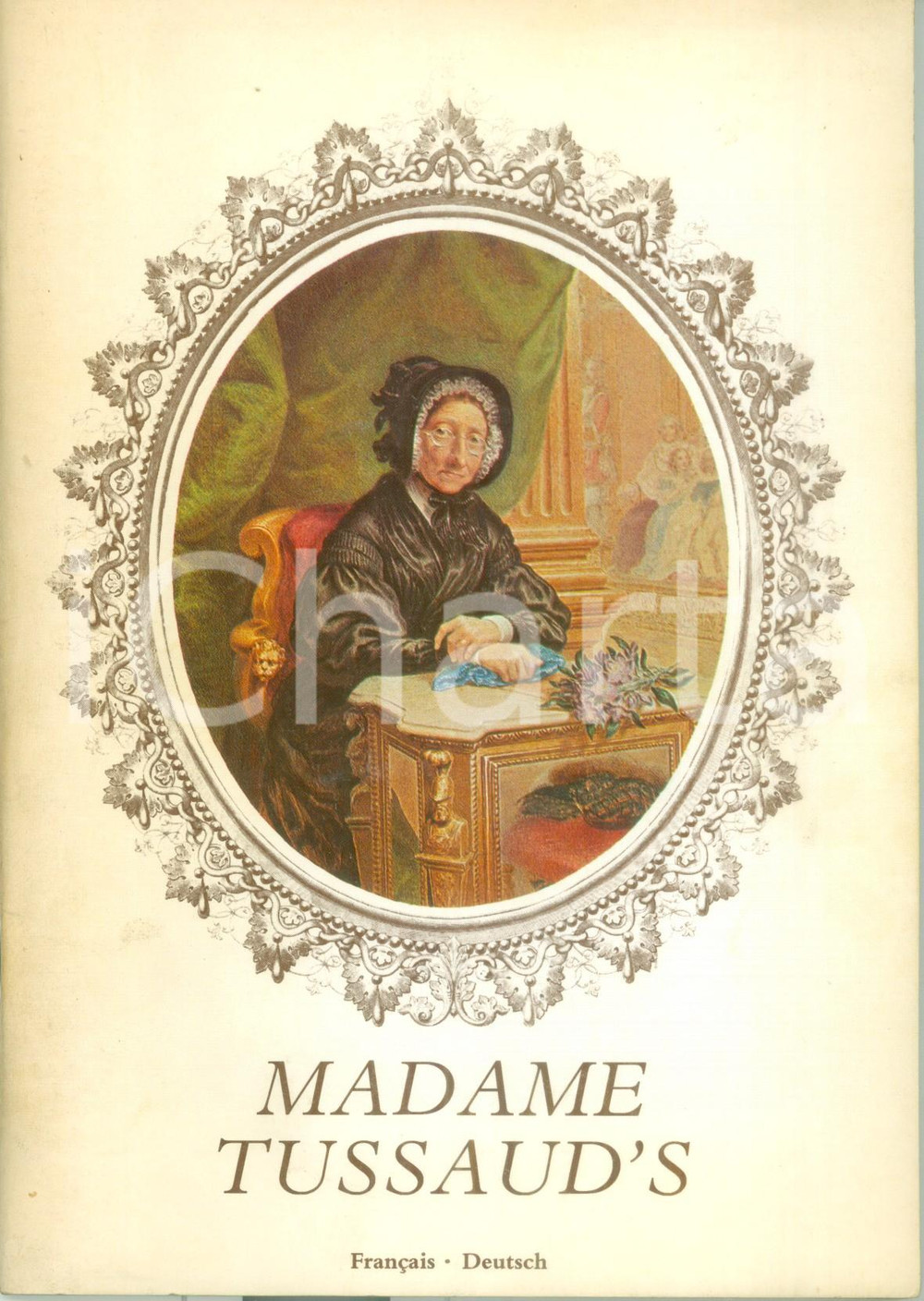 Materiale pubblicitario d’epoca 1980 LONDON Illustrated Guide to MADAME TUSSAUD S Julia Trevelyan Oman 1