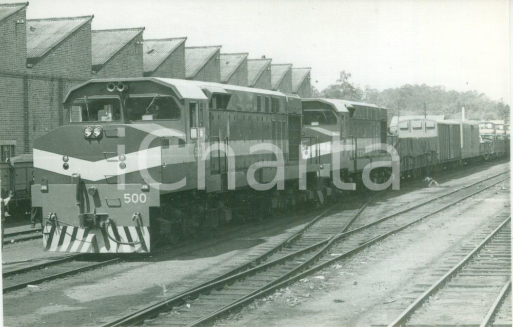 1975 ca GHANA (AFRICA) Malawi Railways Limited Locomotiva 500 *Fotografia