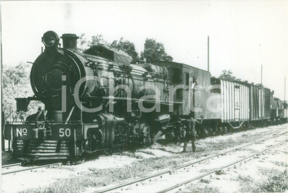 1975 ca GHANA (AFRICA) Malawi Railways Limited Locomotiva 50 *Fotografia