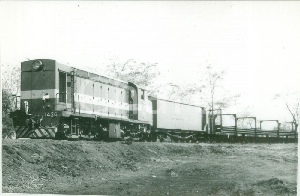 1975 ca GHANA (AFRICA) Malawi Railways Limited Locomotiva 1420 *Fotografia