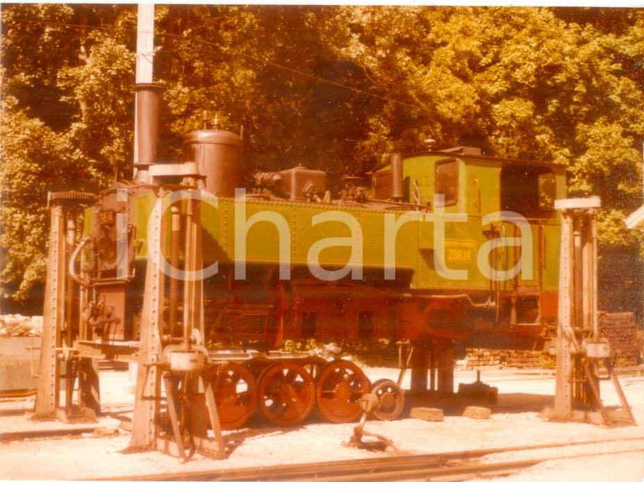 Fotografia d epoca originale 1975 ca SVIZZERA Ferrovie LSE Locomotova EUROVAPOR 298.14 Fotografia 1