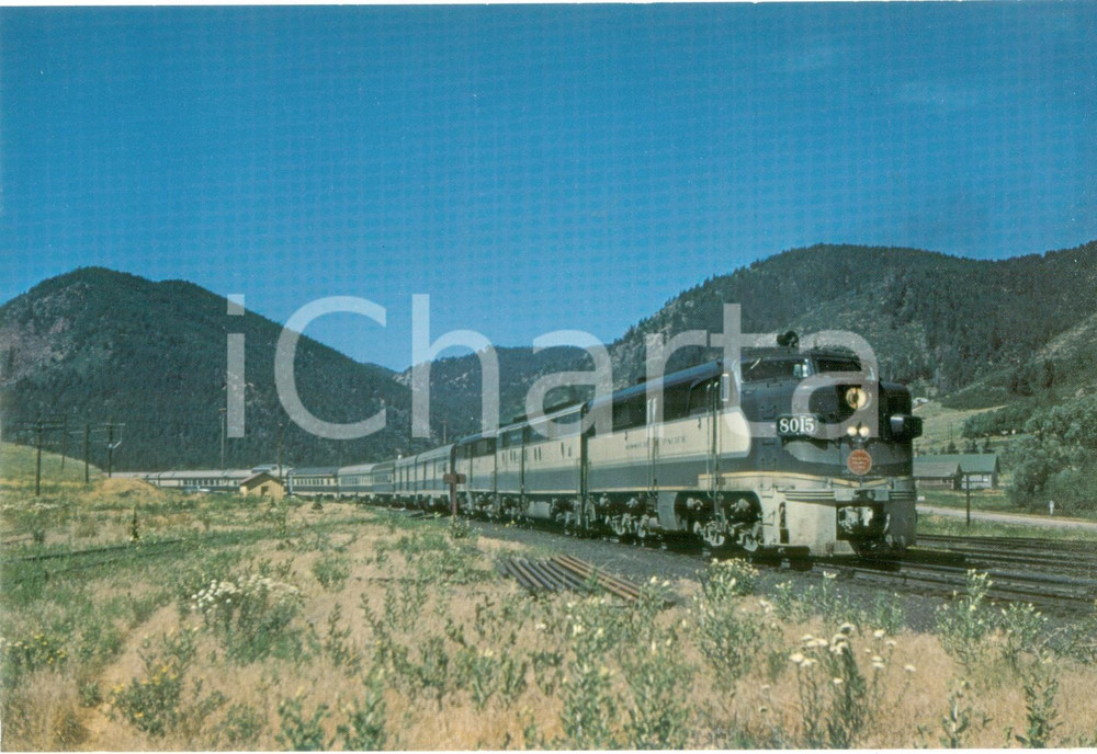 Fotografia d epoca originale 1972 MISSOURI PACIFIC RAILROAD COMPANY USA Locomotiva E21 Fotografia seriale 1