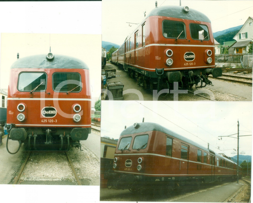 Fotografia d epoca originale 1975 ca SVIZZERA OensingenBalstahlBahn Locomotiva OeBB 425 1203 Lotto 3 foto 1