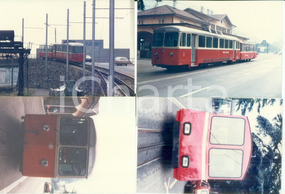 Fotografia d epoca originale 1975 ca CAPOLAGO SVIZZERA Ferrovia MONTE GENEROSO Locomotiva 3  Lotto 4 foto 1