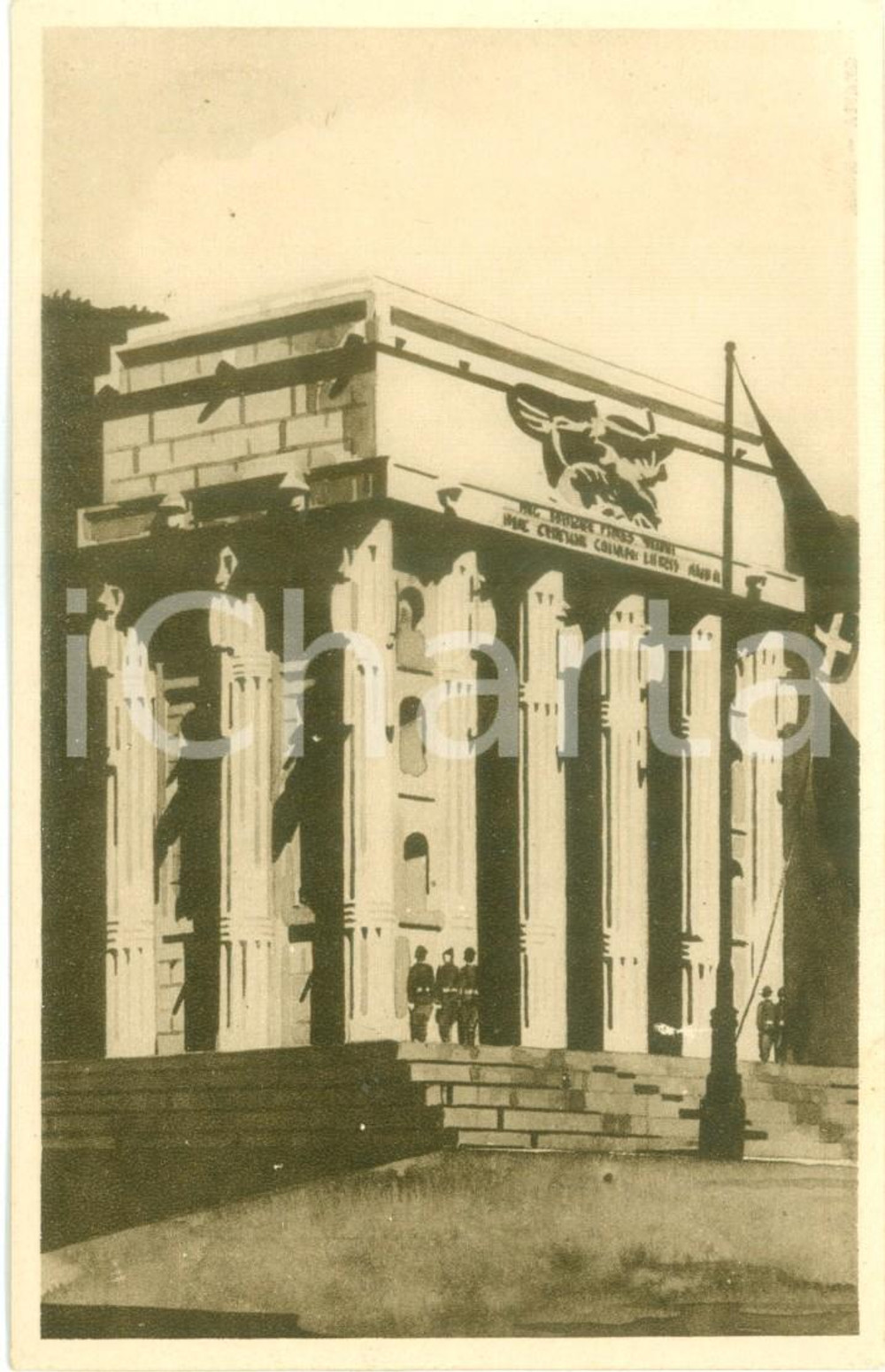 Cartolina originale da collezione 1928 X ANNUALE VITTORIA Associazione Nazionale Combattenti Cartolina FP NV 1