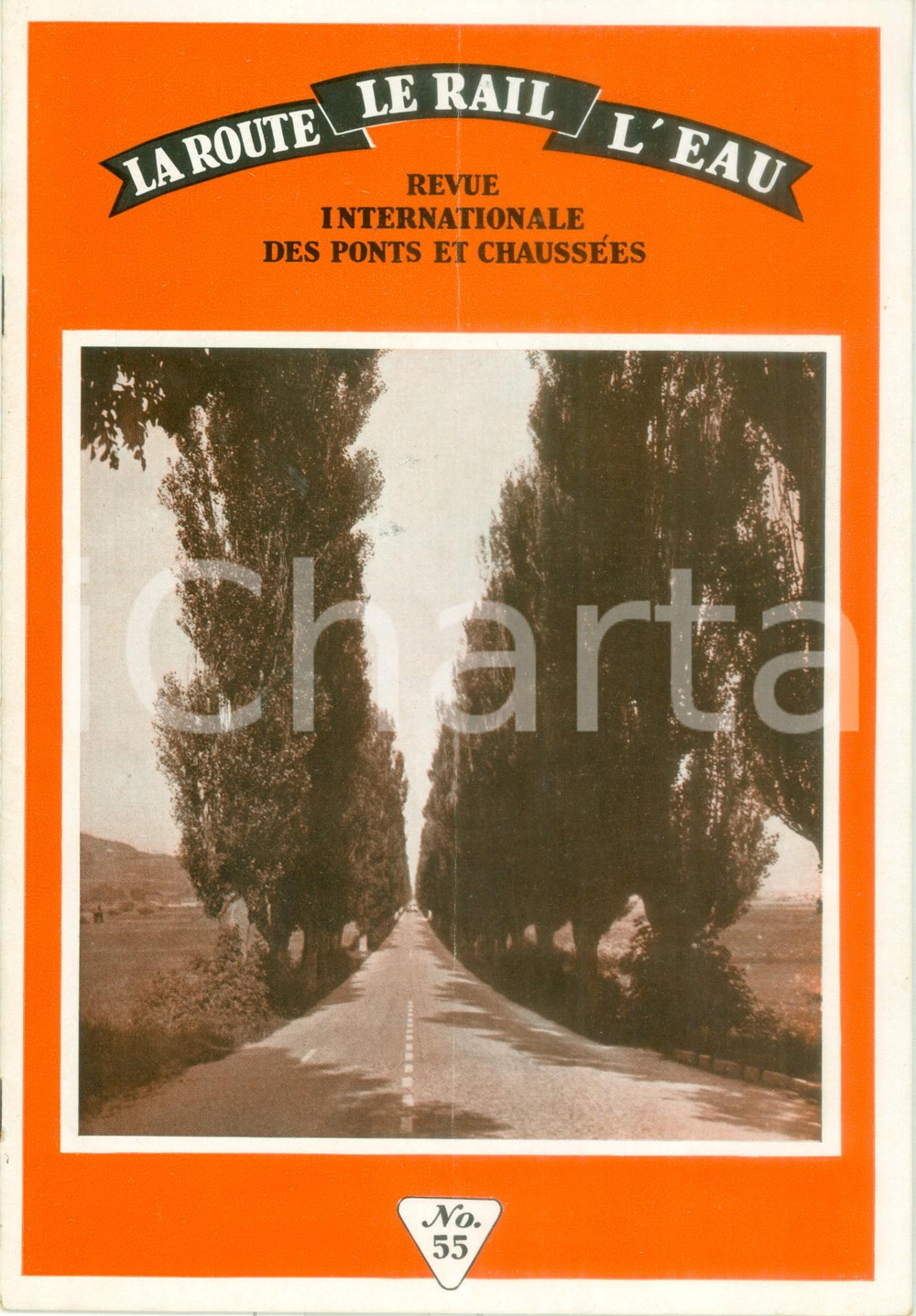 Giornale, rivista storica 1955 ca REVUE INTERNATIONAL Pontes et Chaussées Coordination moyens de transport 1