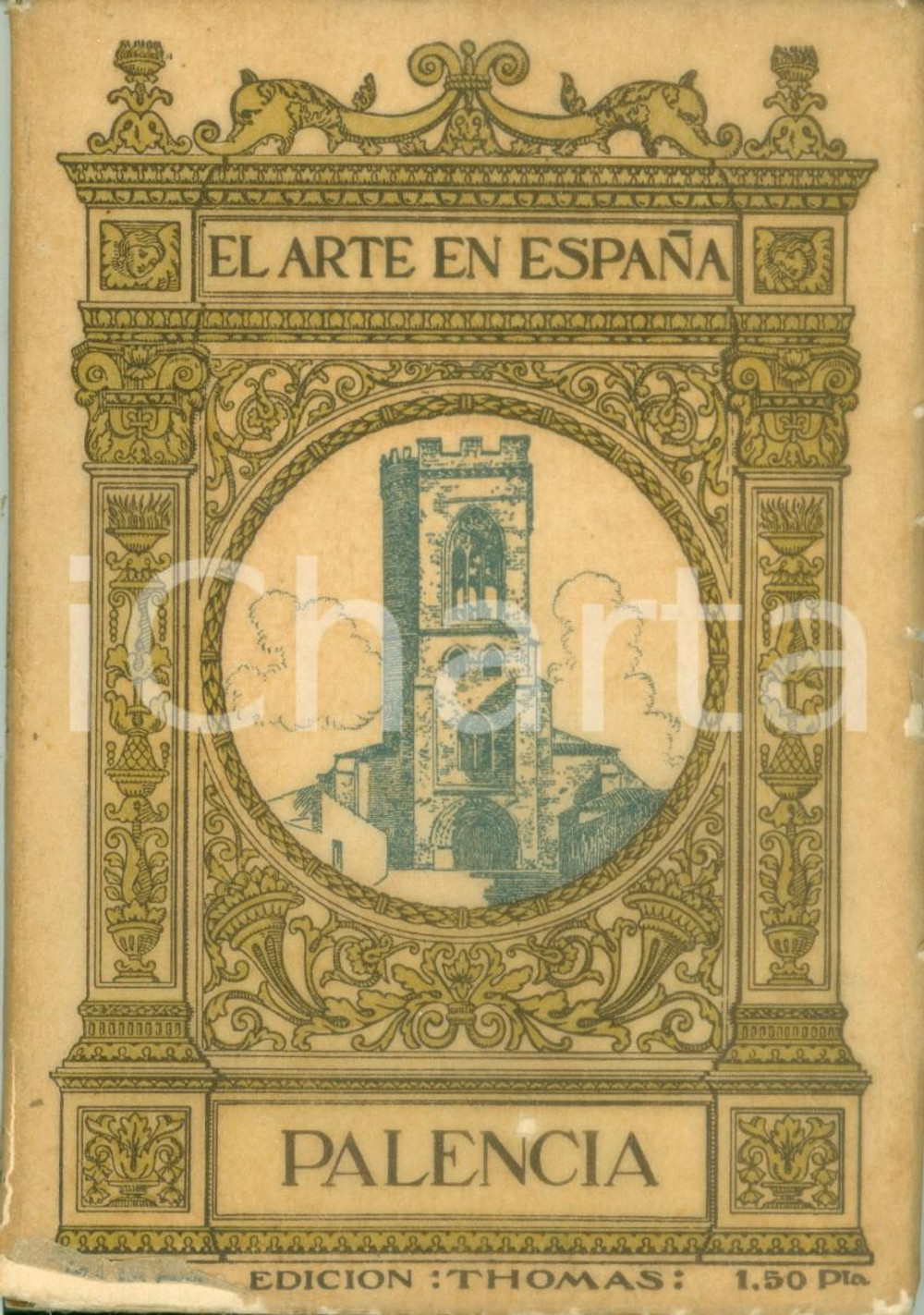 Libro, pubblicazione d epoca 1940 ca Matias VIELVA Palencia El arte en ESPANA Pubblicazione ILLUSTRATA 1