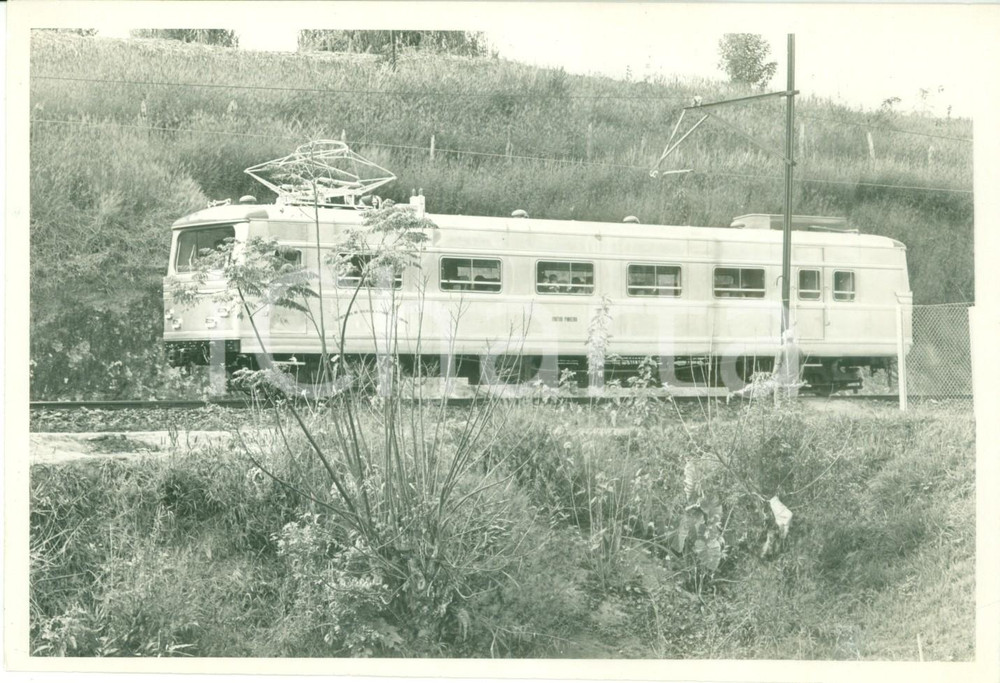 Fotografia d epoca originale 1970 ca CAMPOS DO JORDAO BRASILE Treno Doutor Pinheiro a PINDAMONHANGABA Foto 1