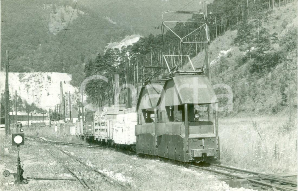 Cartolina originale da collezione 1970 ca PAYERBACH AUSTRIA Ferrovie L.B.P.H. Locomotiva 2 E LOK Cartolina SLEZAK 1