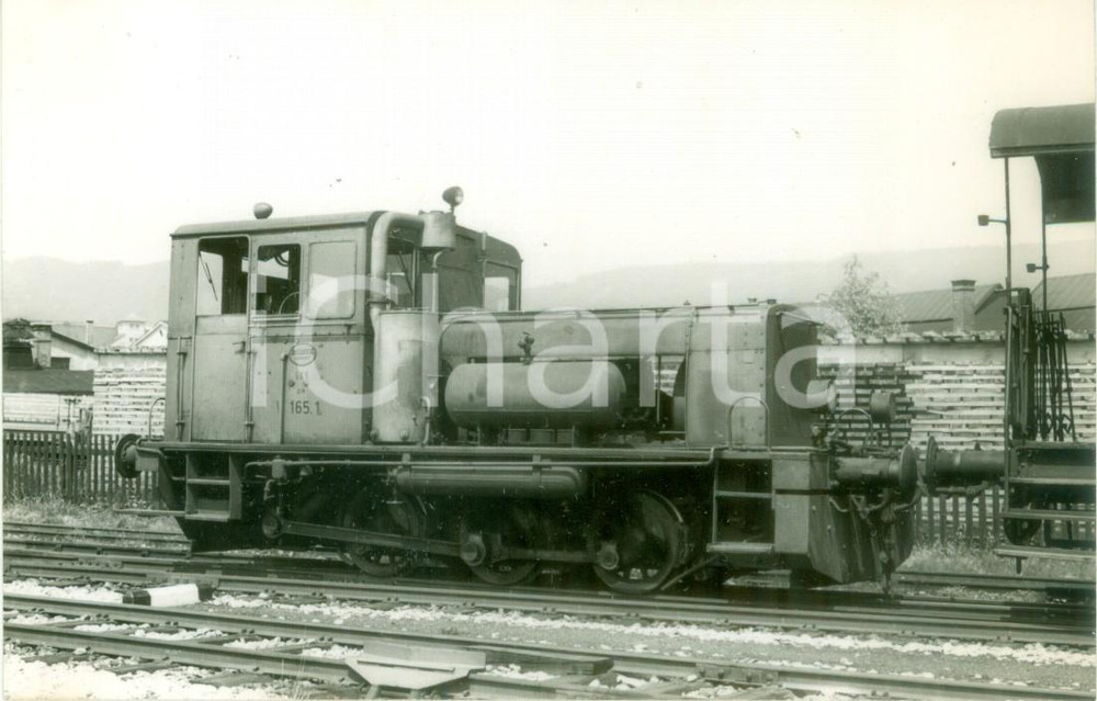 Cartolina originale da collezione 1970 ca AUSTRIA GRAZKOFLACHER BAHN Locomotiva 165.1 Cartolina SLEZAK 1