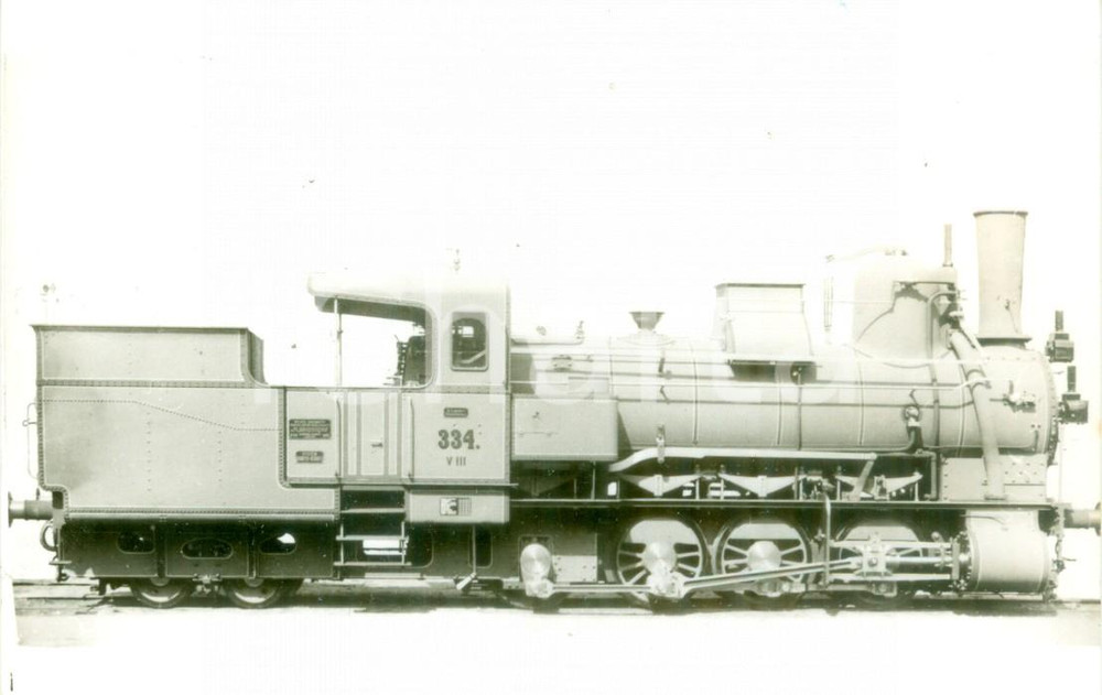 Cartolina originale da collezione 1980 ca AUSTRIA ARLBERGBAHN Locomotiva VIII 334 Cartolina FP NV 1