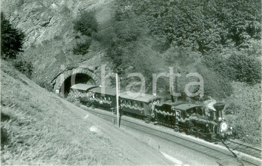 Cartolina originale da collezione 1967 AUSTRIA GRAZKOFLACHER BAHN Locomotiva 671 centenario BRENNERBAHN ST. JODOK 1