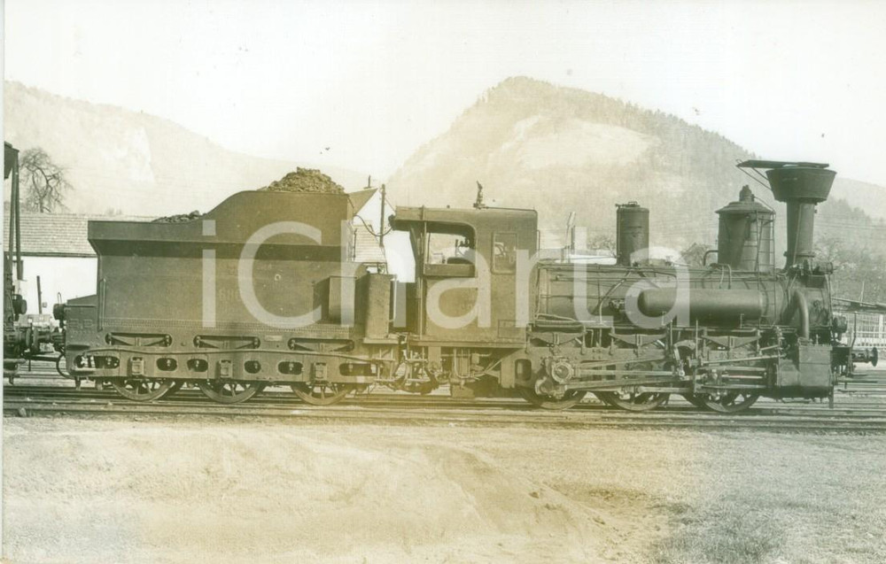 Cartolina originale da collezione 1970 ca AUSTRIA GRAZKOFLACHER BAHN Locomotiva carbone 680 Cartolina SLEZAK 1