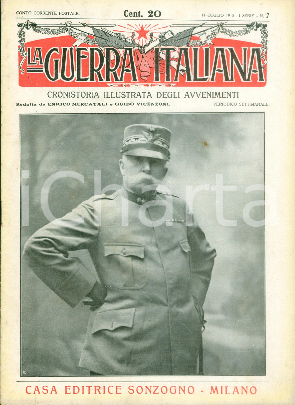 Giornale, rivista storica 1915 LA GUERRA ITALIANA WW1 I giorni d angoscia di TRIESTE Rivista ILLUSTRATA 1