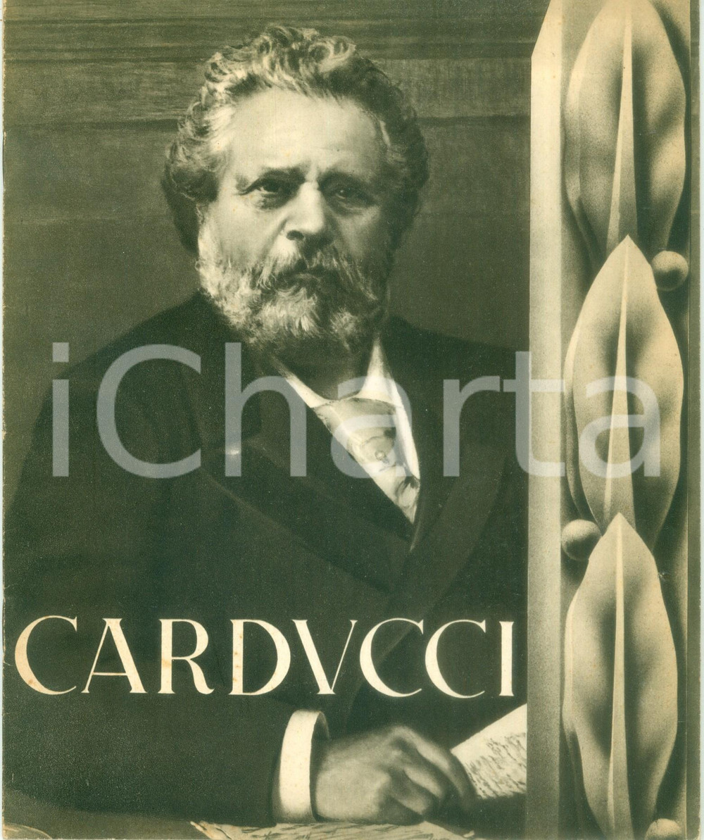 Libro, pubblicazione d epoca 1935 Giuseppe LIPPARINI GiosuÃ¨ CARDUCCI et le paysage italique ENIT FERROVIE 1