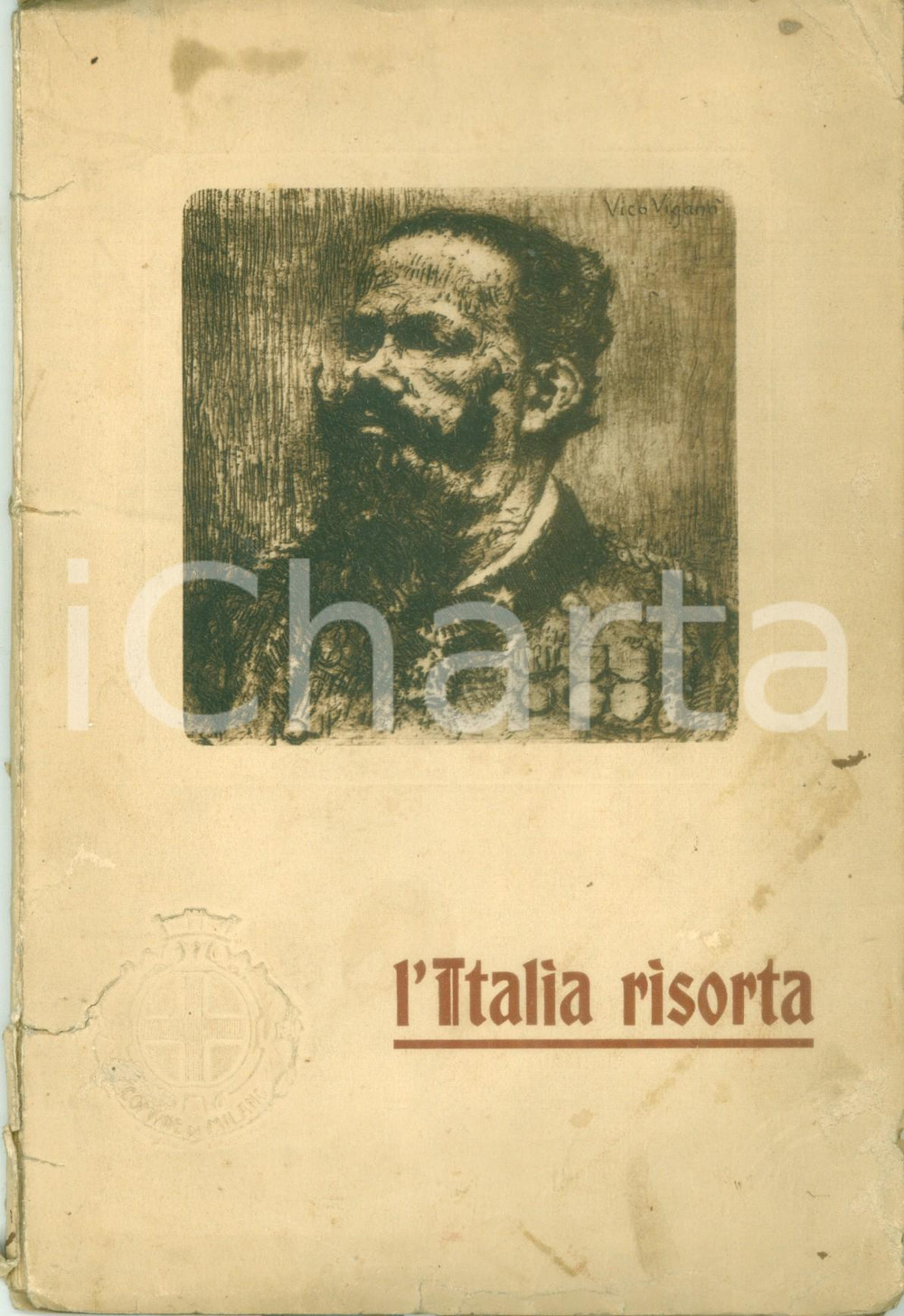 Libro, pubblicazione d epoca 1911 Carlo QUARONI L Italia risorta Parole di un maestro ai giovinetti italiani 1