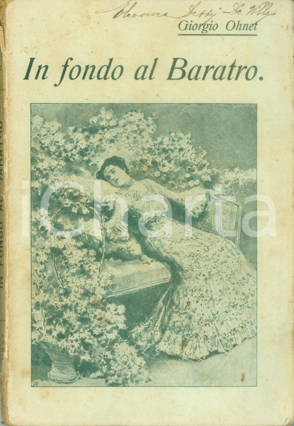Libro, pubblicazione d epoca 1926 Giorgio OHNET In fondo al Baratro Unica versione italiana autorizzata 1