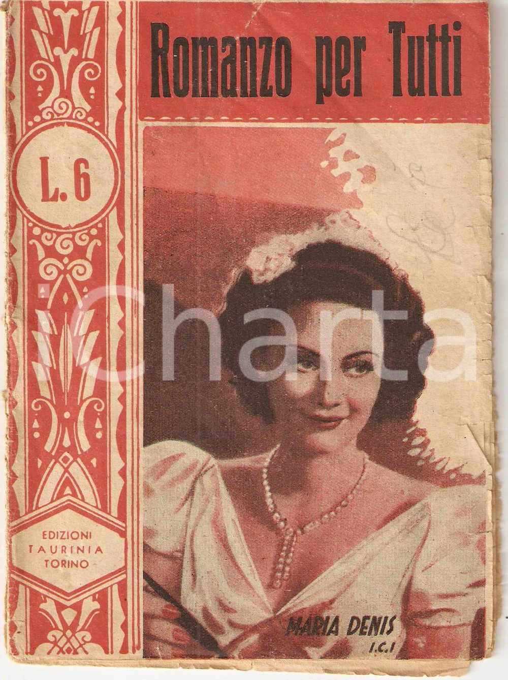Giornale, rivista storica 1942 ROMANZO PER TUTTI Madre! Romanzo di Jacopo D ORTA Maria DENIS DANNEGGIATO 1