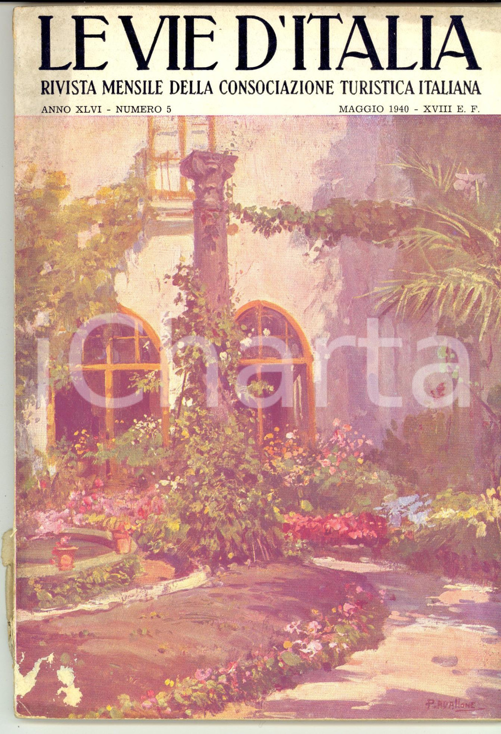 Giornale, rivista storica 1940 LE VIE D ITALIA TCI Il petrolio in Albania Rivista anno XLVI nÂ° 5 1