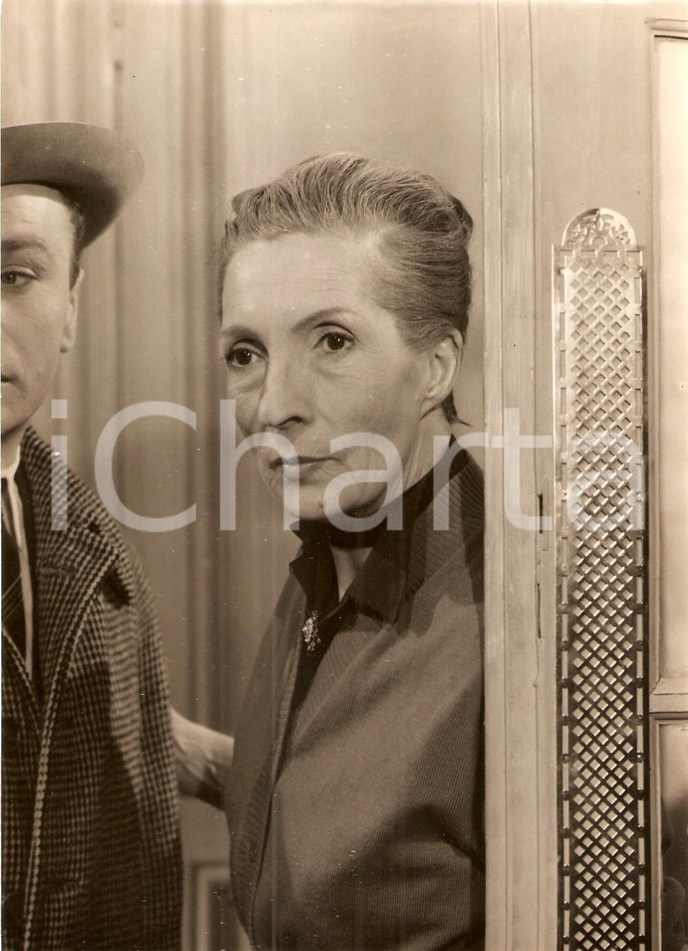 Fotografia d epoca originale 1955 MARIEOCTOBRE Jeanne FUSIERGIR Movie by Julien DUVIVIER Foto di scena 1