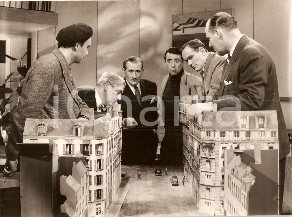 Fotografia d epoca originale 1956 BANDE Ã€ PAPA JeanMarc TENNBERG Noel ROQUEVERT Paul CRAUCHET Foto 1