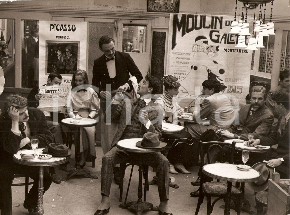 Fotografia d epoca originale 1962 JULES ET JIM Henri SERRE Directed by FranÃ§ois TRUFFAUT Foto di scena 1