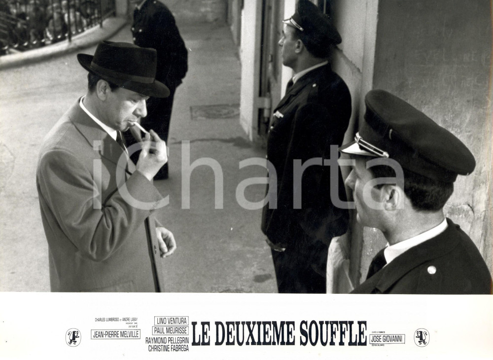 Fotografia d epoca originale 1966 LA DEUXIEME SOUFFLE Paul MERISSE Movie by JeanPaul MELVILLE Foto di scena 1