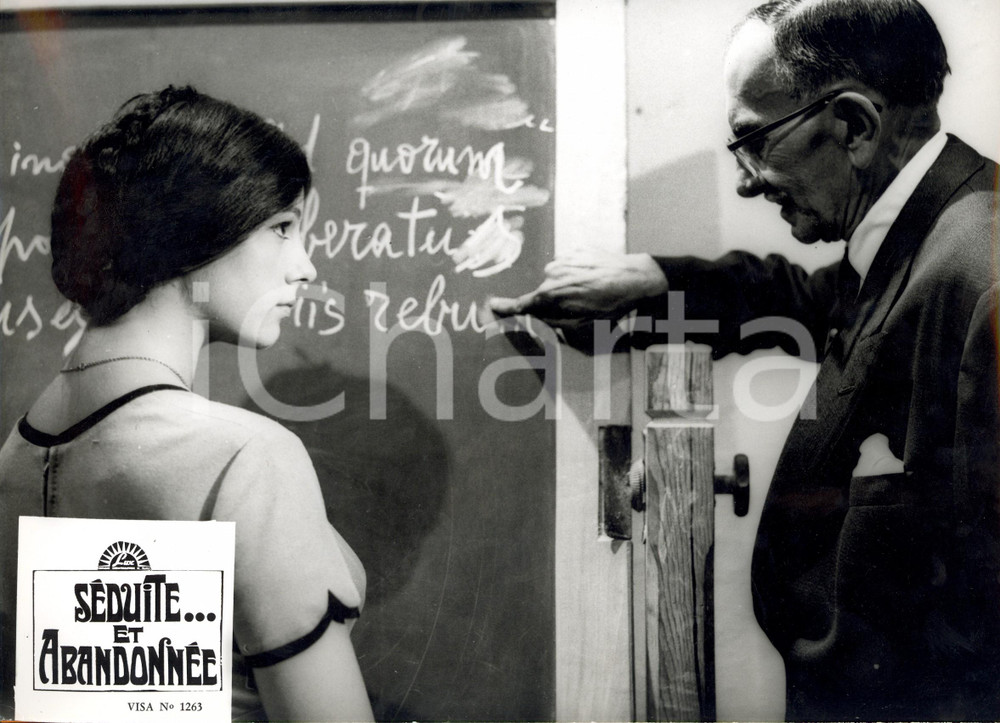 Fotografia d epoca originale 1964 SEDOTTA E ABBANDONATA Stefania SANDRELLI Regia Pietro GERMI Foto di scena 1