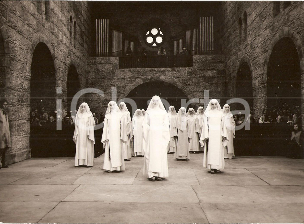 Fotografia d epoca originale 1961 MATKA JOANNA OD ANIOLOW Lucyna WINNICKA Movie Jerzy KAWALEROWICZ Foto 1