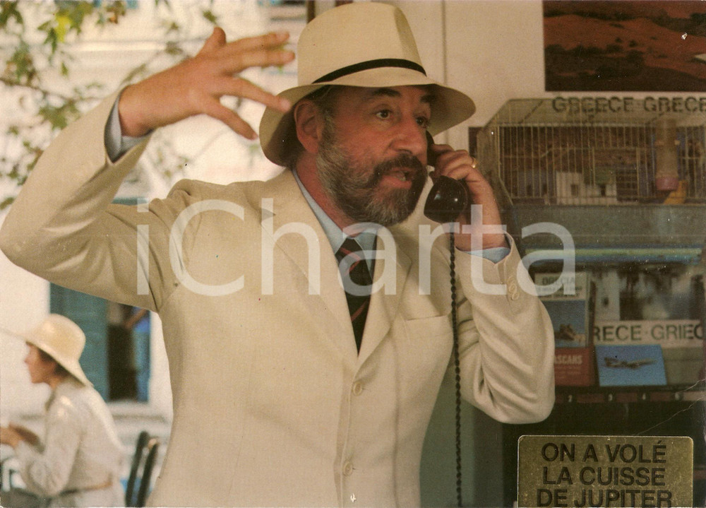 Fotografia d epoca originale 1980 ON A VOLE  LA CUISSE DE JUPITER Philippe NOIRET Philippe DE BROCA Foto 1
