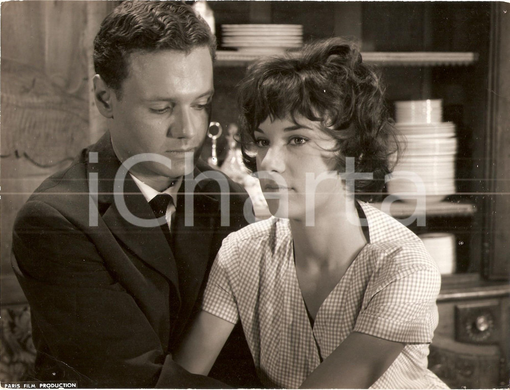 Fotografia d epoca originale 1959 A DOUBLE TOUR Bernadette LAFONT André JOCELYN Movie by Claude CHABROL Foto 1