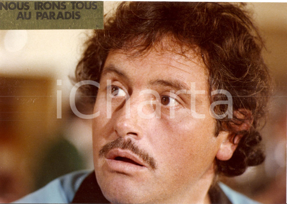 Fotografia d epoca originale 1977 NOUS IRONS TOUS AU PARADIS Victor LANOUX Directed by Yves ROBERT Foto 1