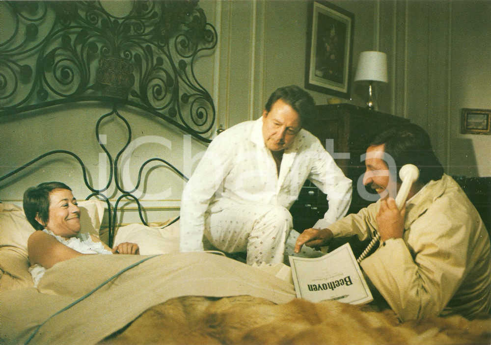 Fotografia d epoca originale 1979 LE CAVALEUR Jean ROCHEFORT Annie GIRARDOT Regia Philippe DE BROCA Foto 1