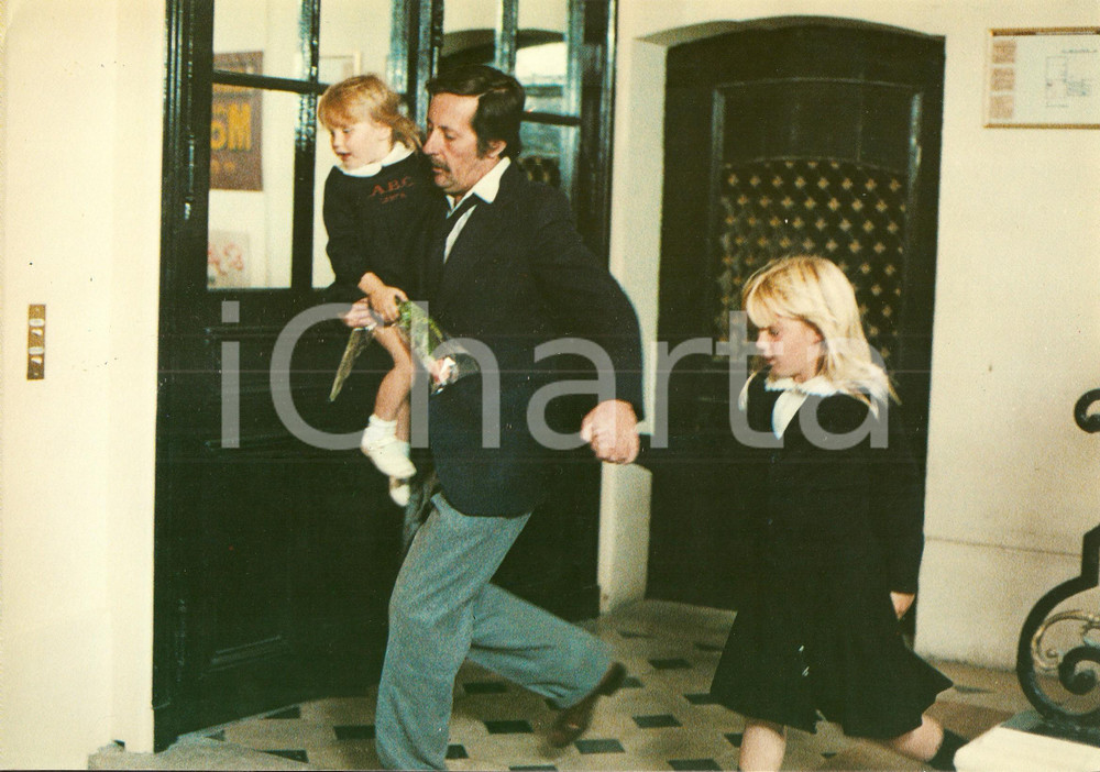 Fotografia d epoca originale 1979 LE CAVALEUR Jean ROCHEFORT Regia Philippe DE BROCA Fotografia di scena 1