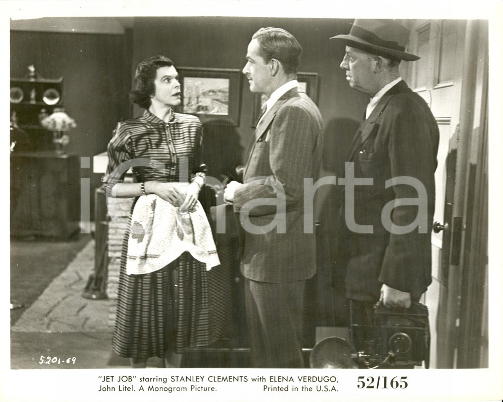 Fotografia d epoca originale 1952 JET JOB Dorothy ADAMS Directed by William BEAUDINE Foto di scena 1