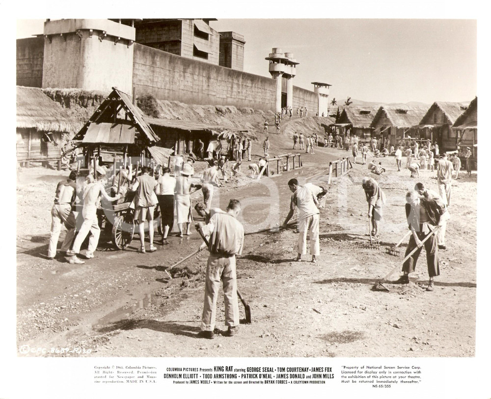 Fotografia d epoca originale 1965 KING RAT Lavori forzati al campo di prigionia Foto di scena 1