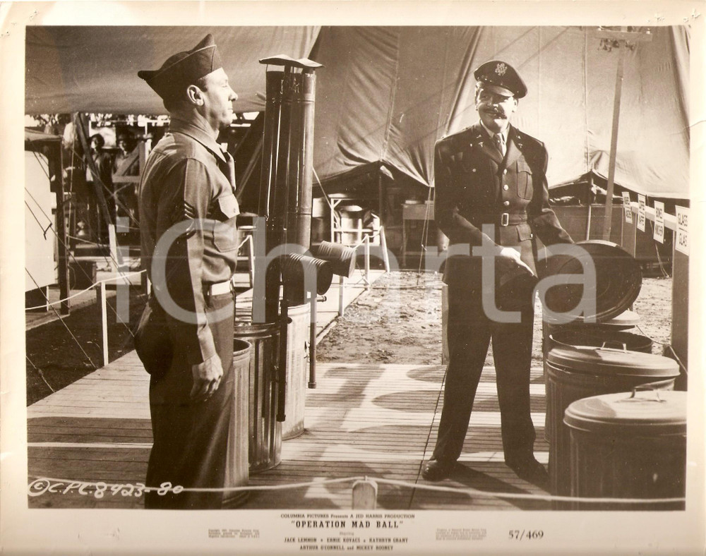 Fotografia d epoca originale 1957 OPERATION MAD BALL Ernie KOVACS nel film di Richard QUINE Foto di scena 1