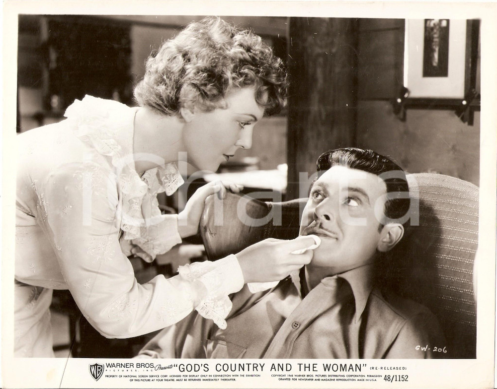Materiale cinematografico d’epoca 1937 GOD S COUNTRY AND THE WOMAN Beverly ROBERTS George BRENT Foto di scena 1