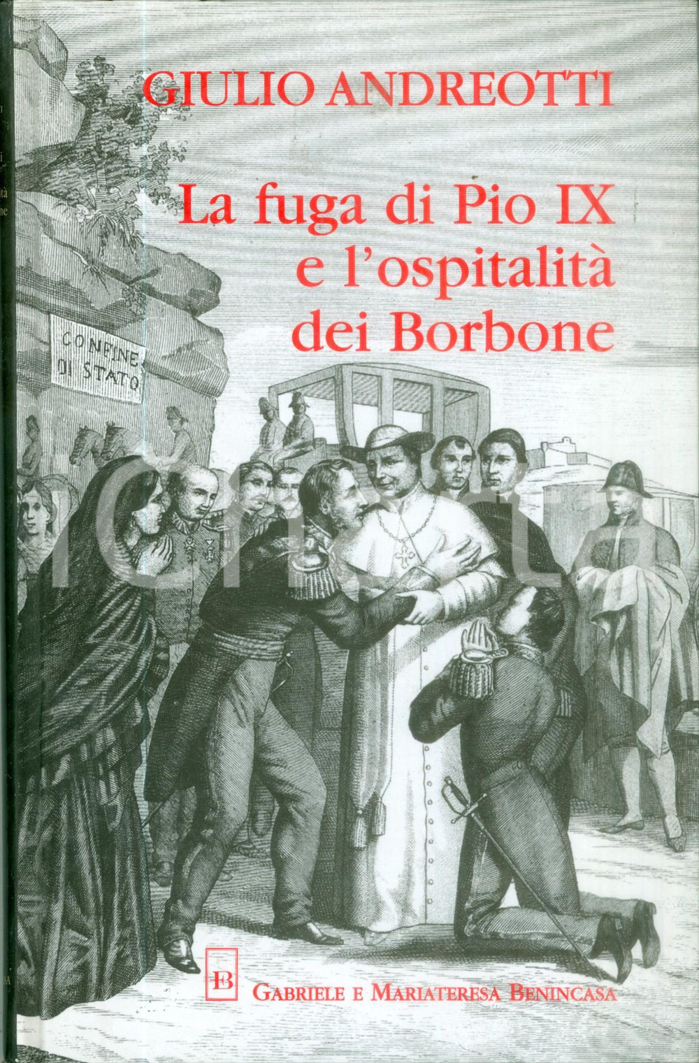 Libro, pubblicazione d epoca 2003 Giulio ANDREOTTI Fuga di PIO XI e ospitalitÃ  dei BORBONE Dedica AUTOGRAFA 1