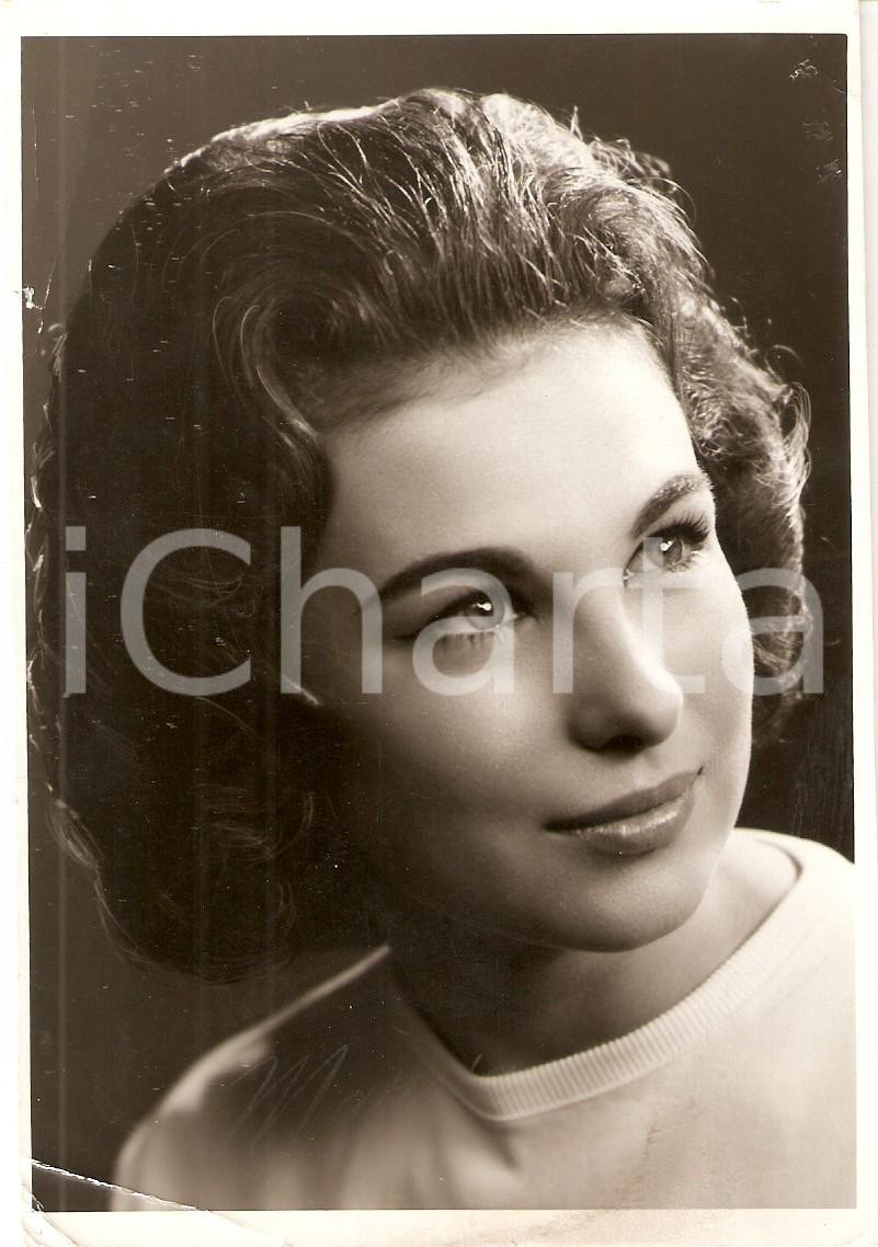 Fotografia d epoca originale 1960 ca BRUXELLES  BENELUX THEATER Ritratto attrice MARIRA Fotografia 1