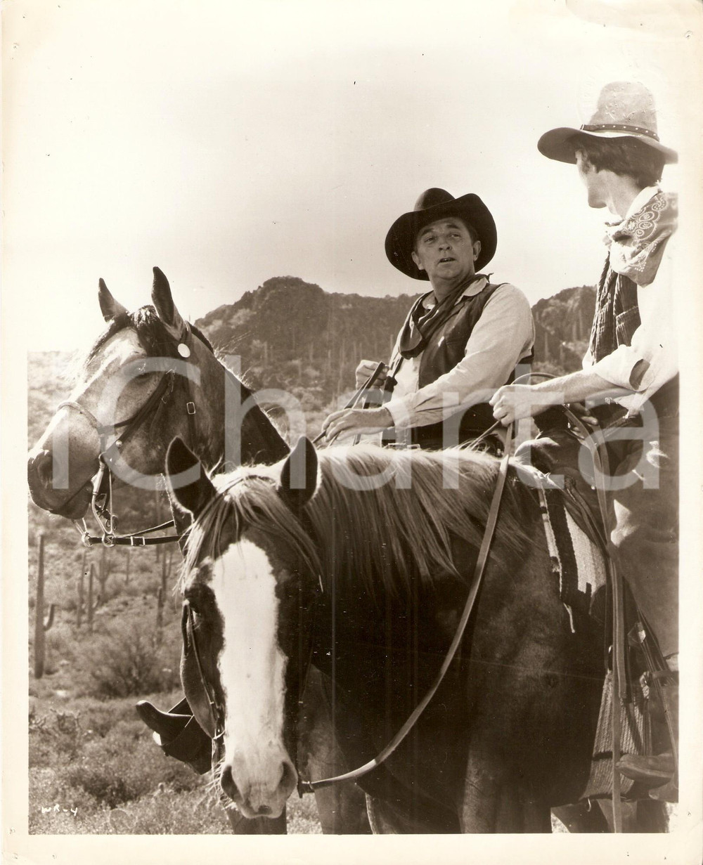 Fotografia d epoca originale 1969 YOUNG BILLY YOUNG Robert MITCHUM Robert WALKER Jr. Movie Burt KENNEDY Foto 1