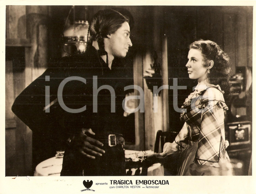 Fotografia d epoca originale 1952 THE SAVAGE Charlton HESTON Susan MORROW Movie by George MARSHALL Foto 1